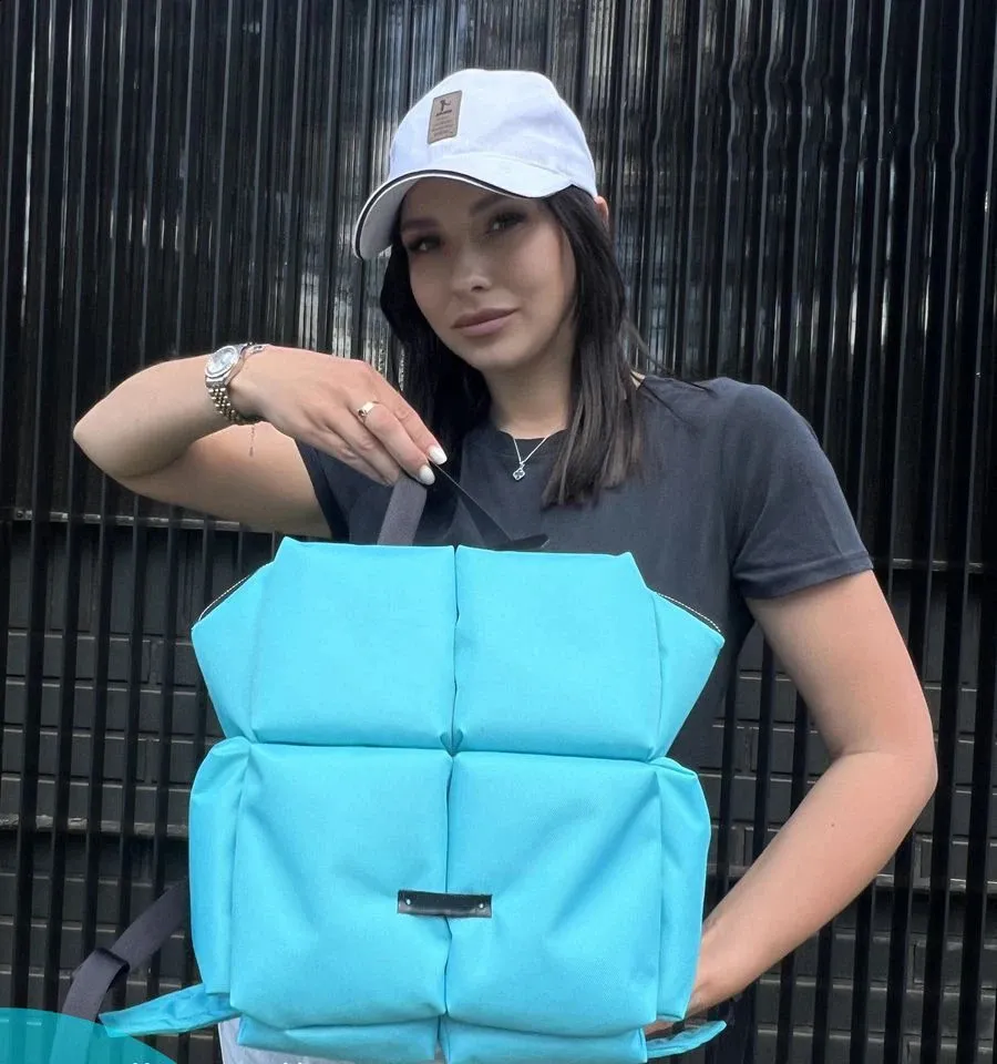 Moud Dammerucksak Wanter gesteppte Schëllertaschen fir Fraen Space Daunen gepolstert Handtaschen Grouss Reestasch Unisex Chic_voghion.com