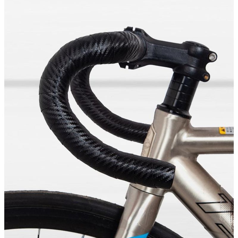 Guidão de estrada, tiras brancas coloridas de bicicleta, PU EVA resistente ao desgaste, equipamento de pilotagem antiderrapante_voghion.com