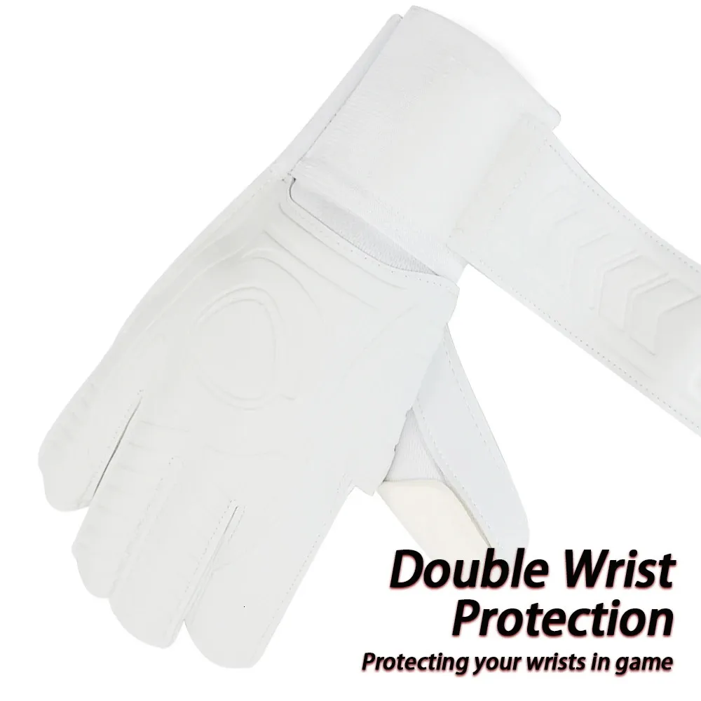 Football Goalkeeper Gloves High Quality Latex Finger Save Guard Protection Kids Adults Soccer Strong Grip Fingerave_voghion.com