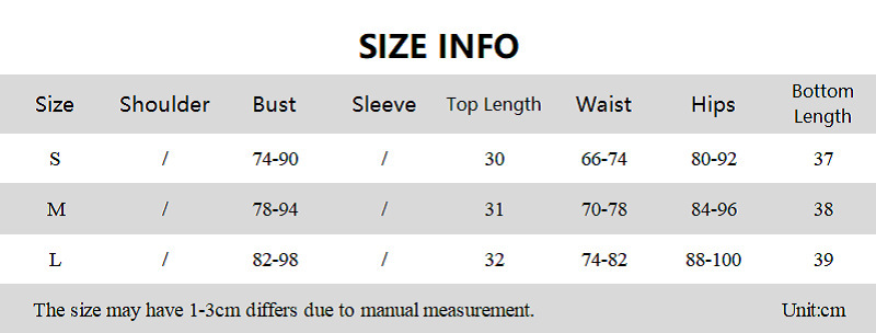 Une ligne soutien-gorge court nombril exposé haut + slim fit wrap fesses jupe courte 2 pièces fille épicée ensemble_voghion.com