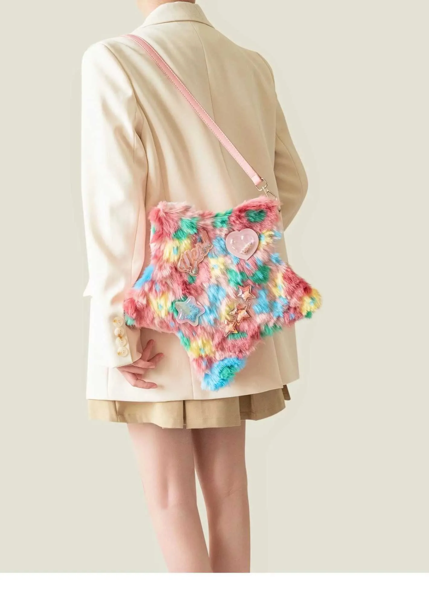 Sac à dos tendance Veet pour femme, avec applications tie-dye, grande capacité, décontracté, polyvalent, pour les déplacements_voghion.com