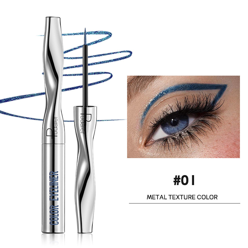 Eyeliner Kalem Dayanıklı Su Geçirmez Çok İnce Renkli Sıvı Eyeliner Kalem_voghion.com