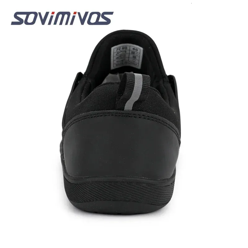 Mens Cross-Trainer Casual Sneakers Barefoot Shoes | Wide Toe Box Womens Minimalist Trail Runner Canvas Loafers 240624_voghion.com