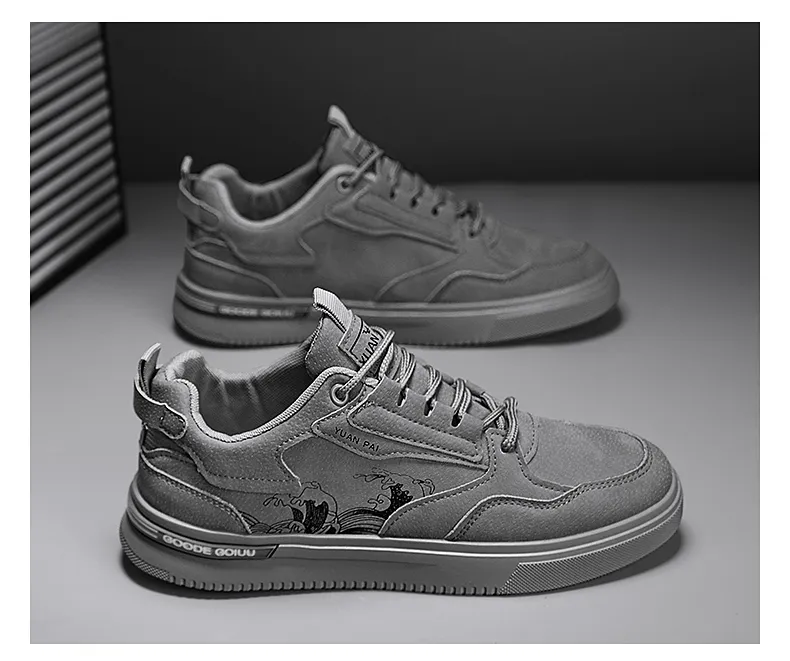 CYYTL Herrenschuhe Casual Sneakers Leder Plattform Modedesigner Sport Outdoor Laufen Arbeit Sicherheit Tennis Männliche Halbschuhe_voghion.com