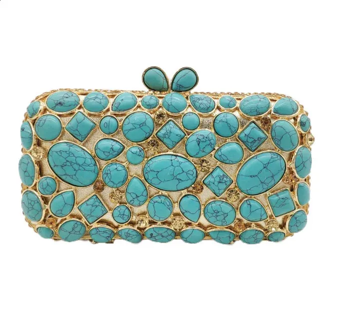 Poșetă de seară cu model shell roz pentru femei, cu pietre, Minaudiere, pentru petreceri, cină, Rhie, genți de mână cu cristale, genți și clutch-uri de seară_voghion.com