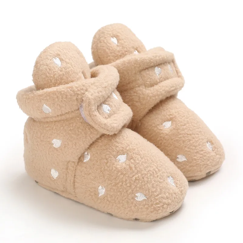 Newborn Baby Socks Boy Girl Enfant Toddler First Walkers Booties Cotton Comfort Soft Anti-slip Warm Littlesprouts Infant_voghion.com