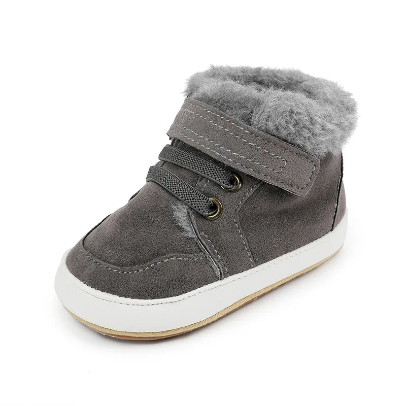 Winter Infant Boots Warm Plush First Walker Shoes For Newborns_voghion.com