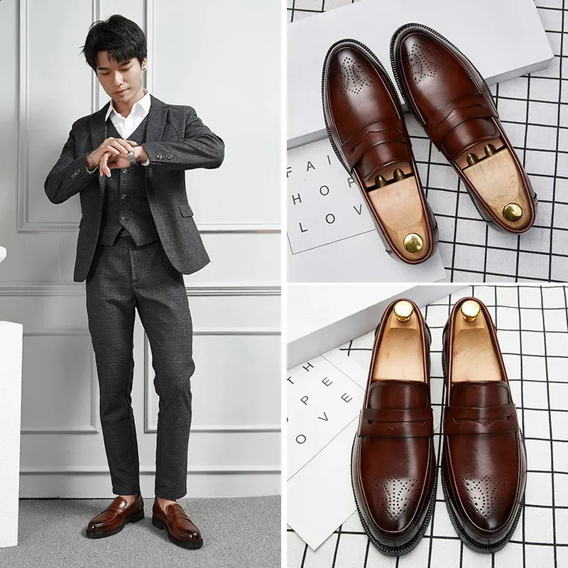 Abiti da uomo con carico elevato casual adatti per feste classiche scarpe da uomo con rialzo in altezza 240911_voghion.com