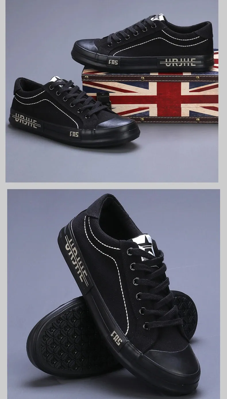 Hochwertige Herren-Canvas-Mode, bequeme Herren-Freizeitschuhe, atmungsaktiv, flach, zum Schnüren, für den Außenbereich, rutschfeste Herren-Sneakers 250225_voghion.com