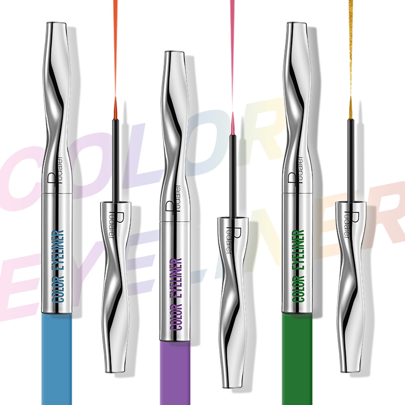 Eyeliner Pen Durable Waterproof Very Fine Color Liquid Eyeliner Pen_voghion.com
