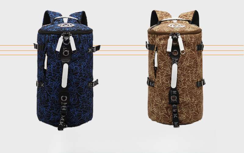 Canvas Men's Trendy Student Youth Travel Bag, Computer Large Capacity Backpack, Crossbody Bag_voghion.com