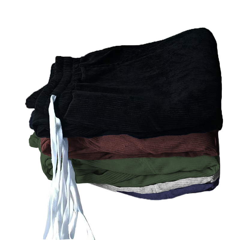 Independent Station American Corduroy Casual Pants Men's 2024 Spring Retro Loose Tooling Pockets Straight Pants Trousers_voghion.com