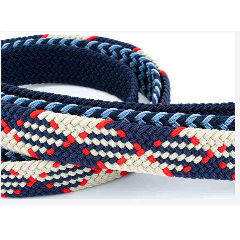 Web Famous Men's Canvas And Women's Korean Elastic Waistband_voghion.com
