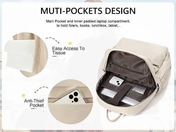 Nylon Rucksack Für Damen Und Herren Leichter Reiserucksack_voghion.com