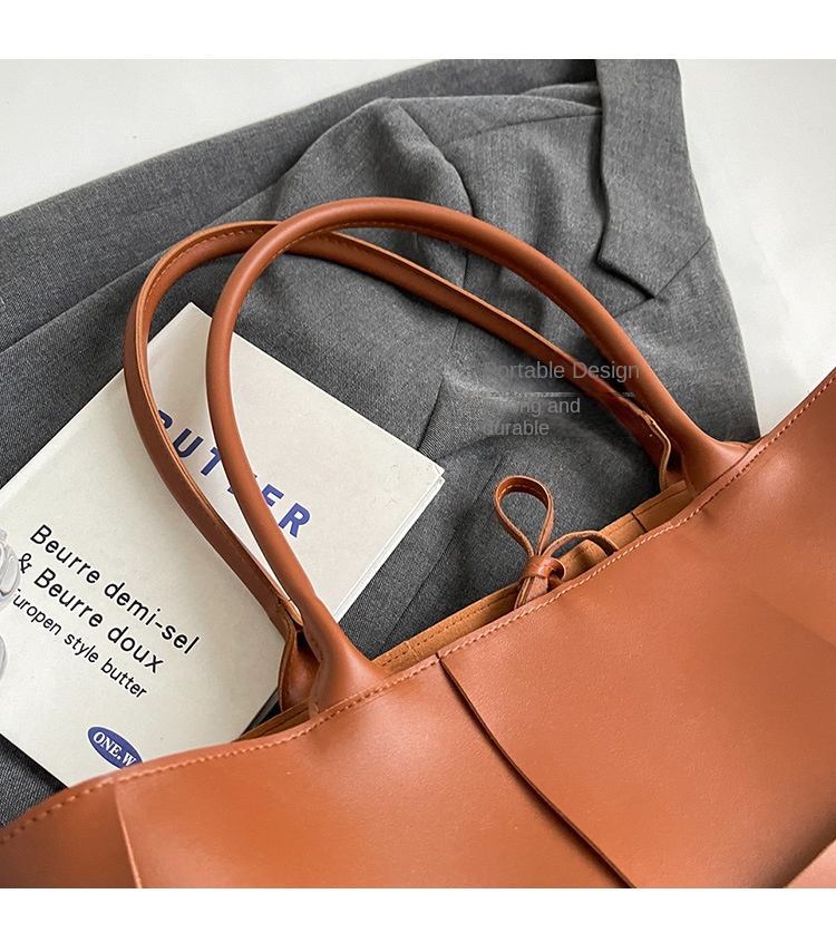 Damen Taschen Tote Unterarm Vollleder Taschen Pendler Damen Taschen_voghion.com