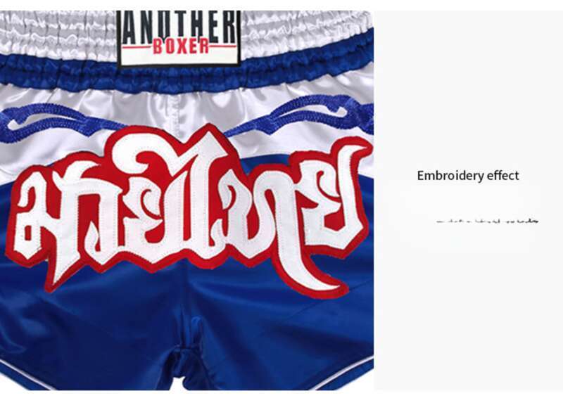 Authentische Muay Thai Shorts Patchwork Boxhose ONE Wettkampfshorts MMA Trainingskleidung Trend_voghion.com