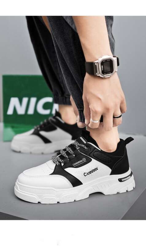 2024 Herbst Neue Atmungsaktive Martin Stiefel Herren Trendy Dicken Sohlen Sneakers Casual Board Outdoor Arbeitsschuhe_voghion.com