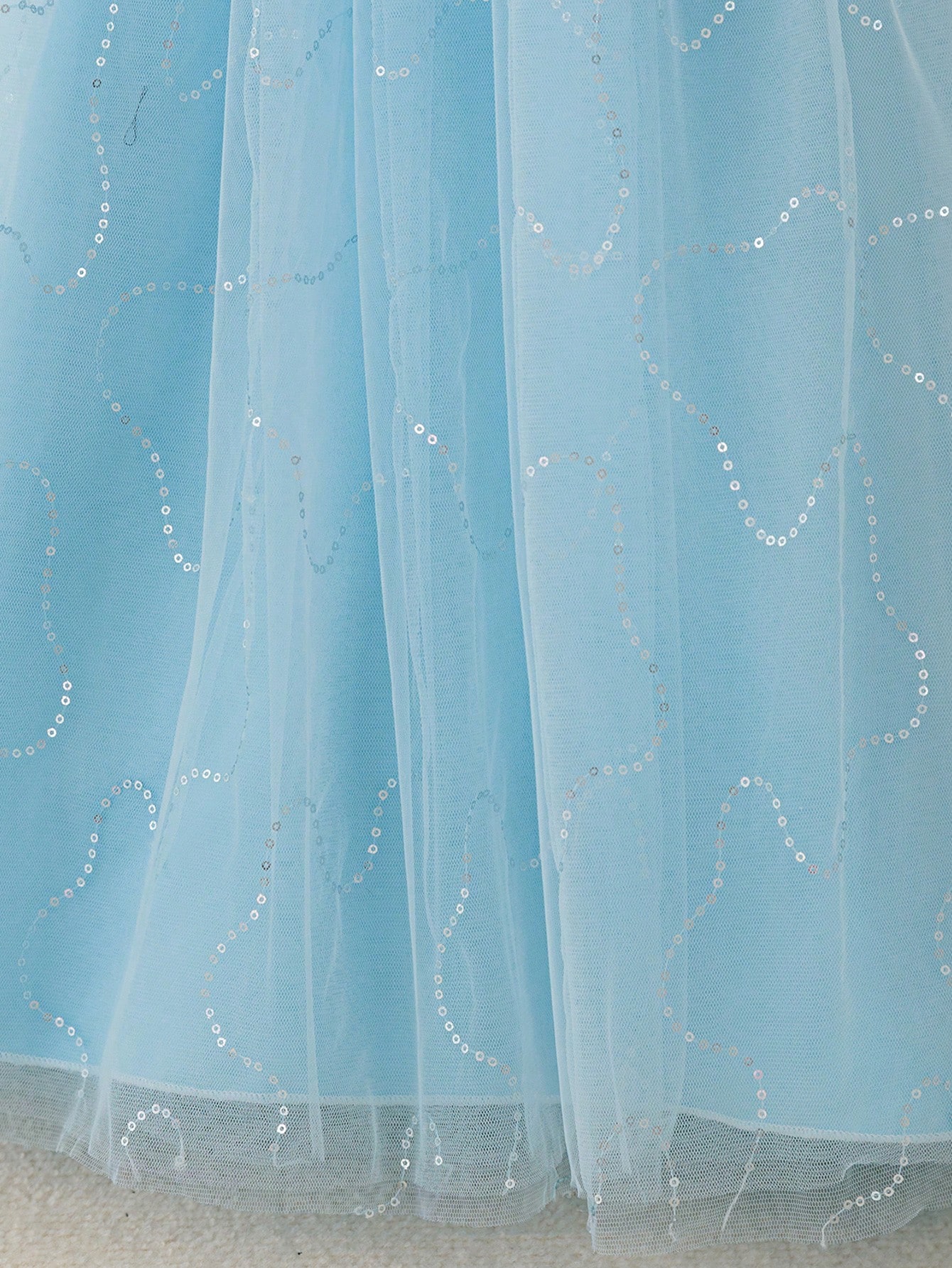 Tween Girls Ruched Strapless Party Dress With 3D Floral Embroidery For Birthday Party, Wedding, Graduation, Prom Dress_voghion.com