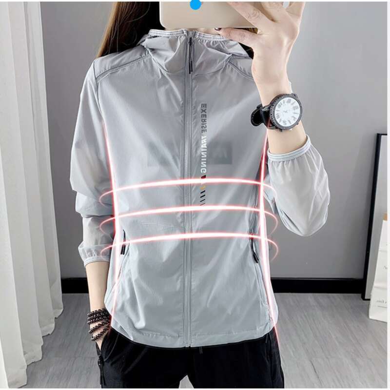 Breathable And Splash Proof Sun Protection Clothing Women, Sweat Wicking Windbreaker For Men, Summer Lightweight Long_voghion.com