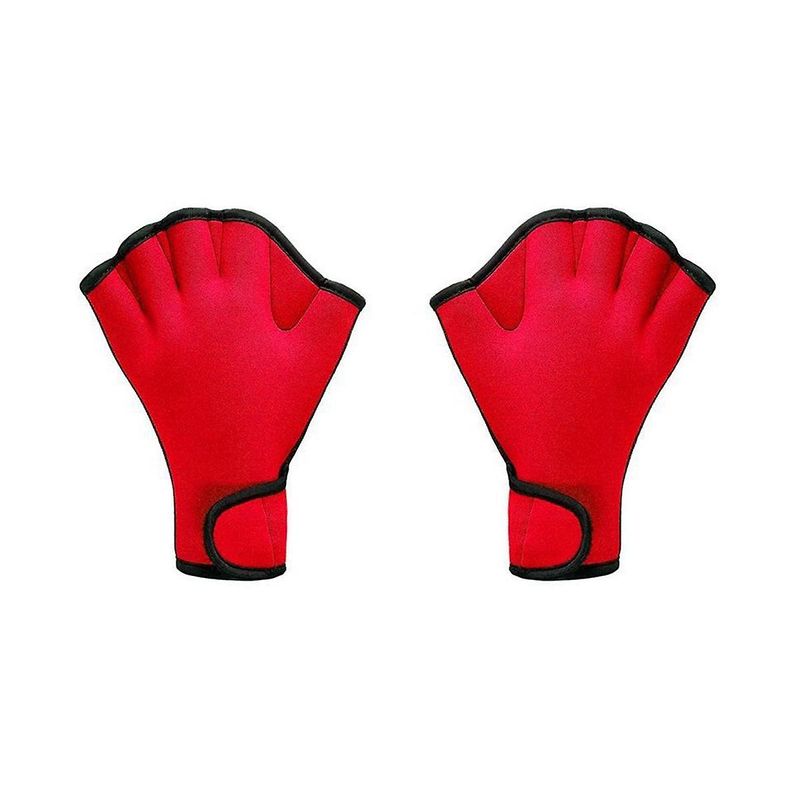 Training, Tauchausrüstung, Anti-Halbfinger-Handschuhe für Erwachsene und Kinder, Schwimmtraining_voghion.com