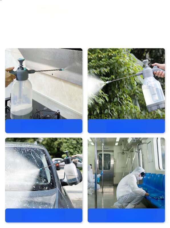 Strumento di vetro alto, cucina e pulizia con flacone spray pneumatico a pressione_voghion.com