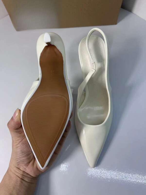 2024 Summer New Pointed Toe High Heel Sandals,Mule Shoes,Business Shoes_vogvips.com