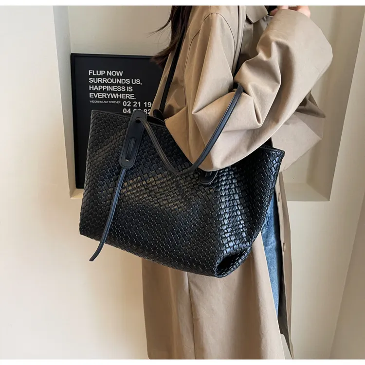 Markendesigner Große Kapazität Tote Shouler Für Frauen Handtaschen Geldbörsen 2024 Neue Vintage Damen Shopping Reisetaschen_voghion.com