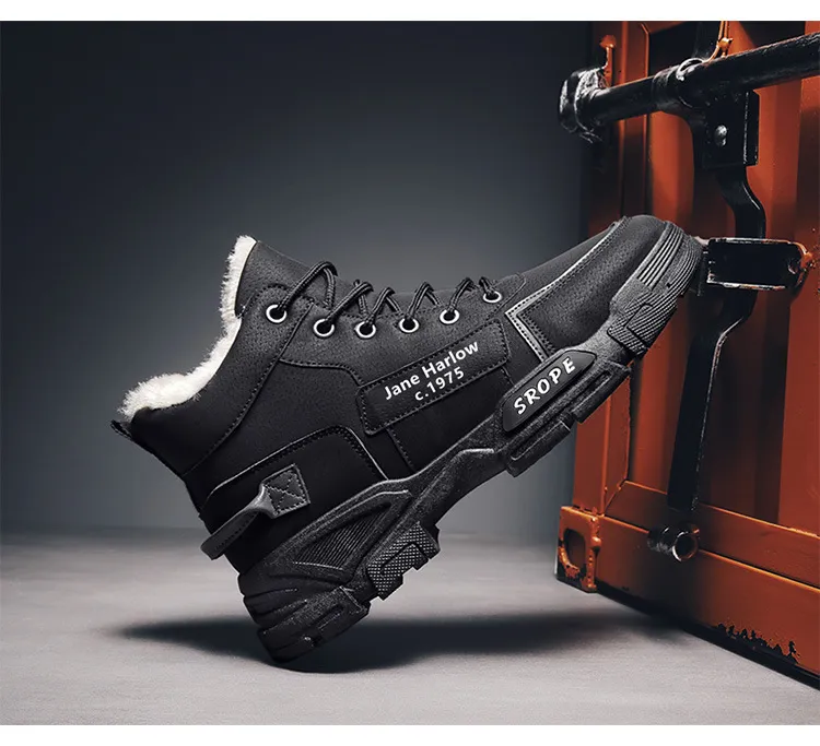 Hochwertige Arbeitsschuhe mit Stahlkappe, Sicherheitsschuhe für Männer, unzerstörbare Schuhe, pannensichere Arbeitsstiefel_voghion.com