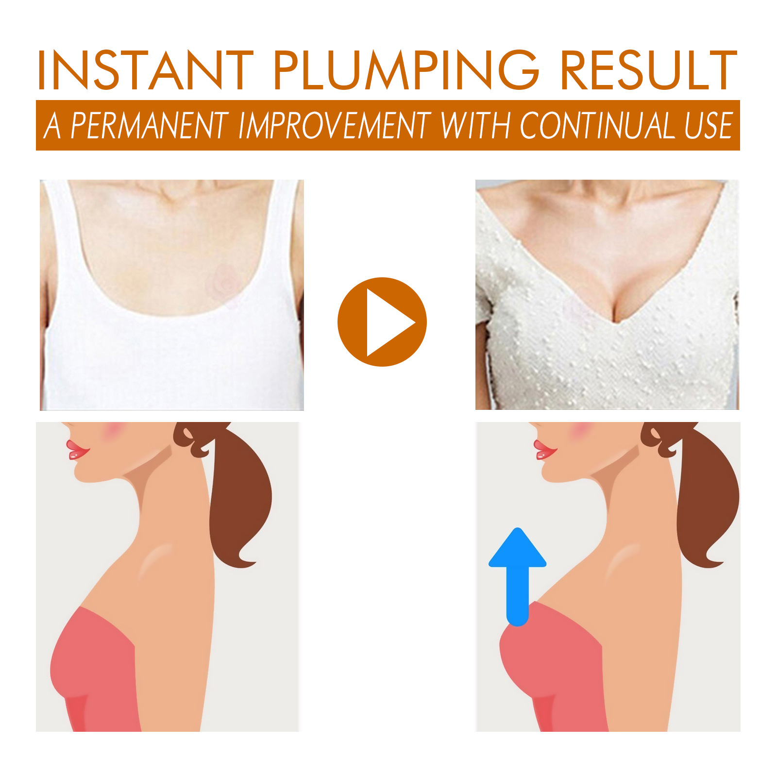 Boutique de soins de beauté et Patch de soin riche, raffermissant et complet au gingembre pour le sein_voghion.com