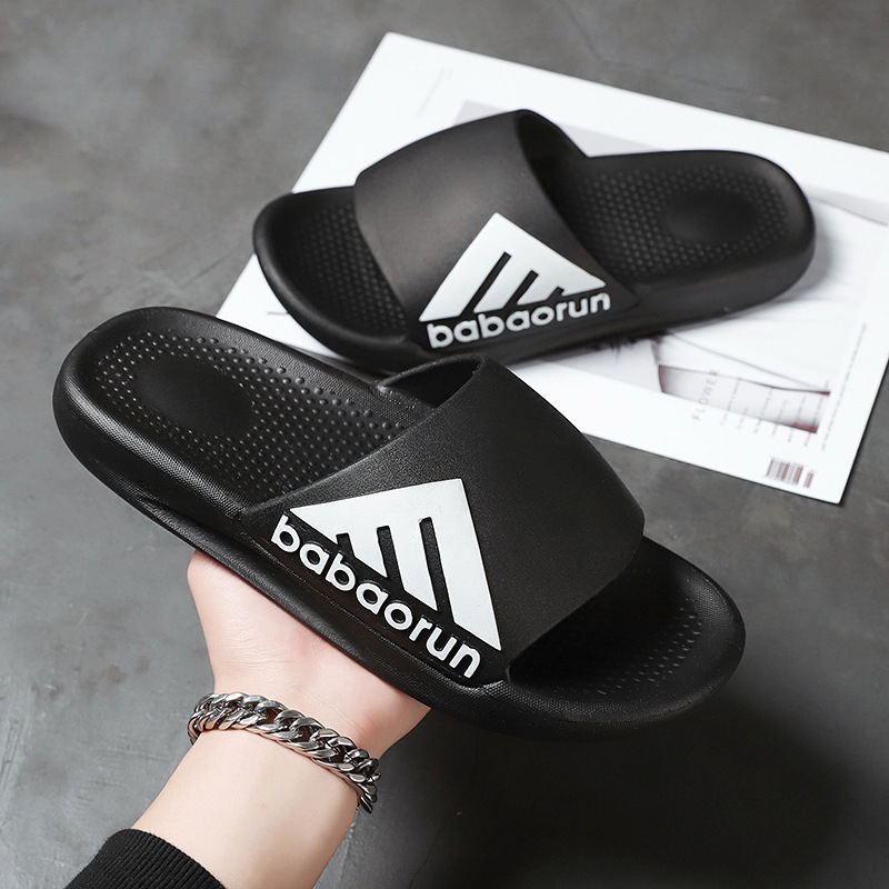 Korean version of new slippers, men's summer outerwear couples, thick soles, wear-resistant, non slip, fashionable beach_voghion.com