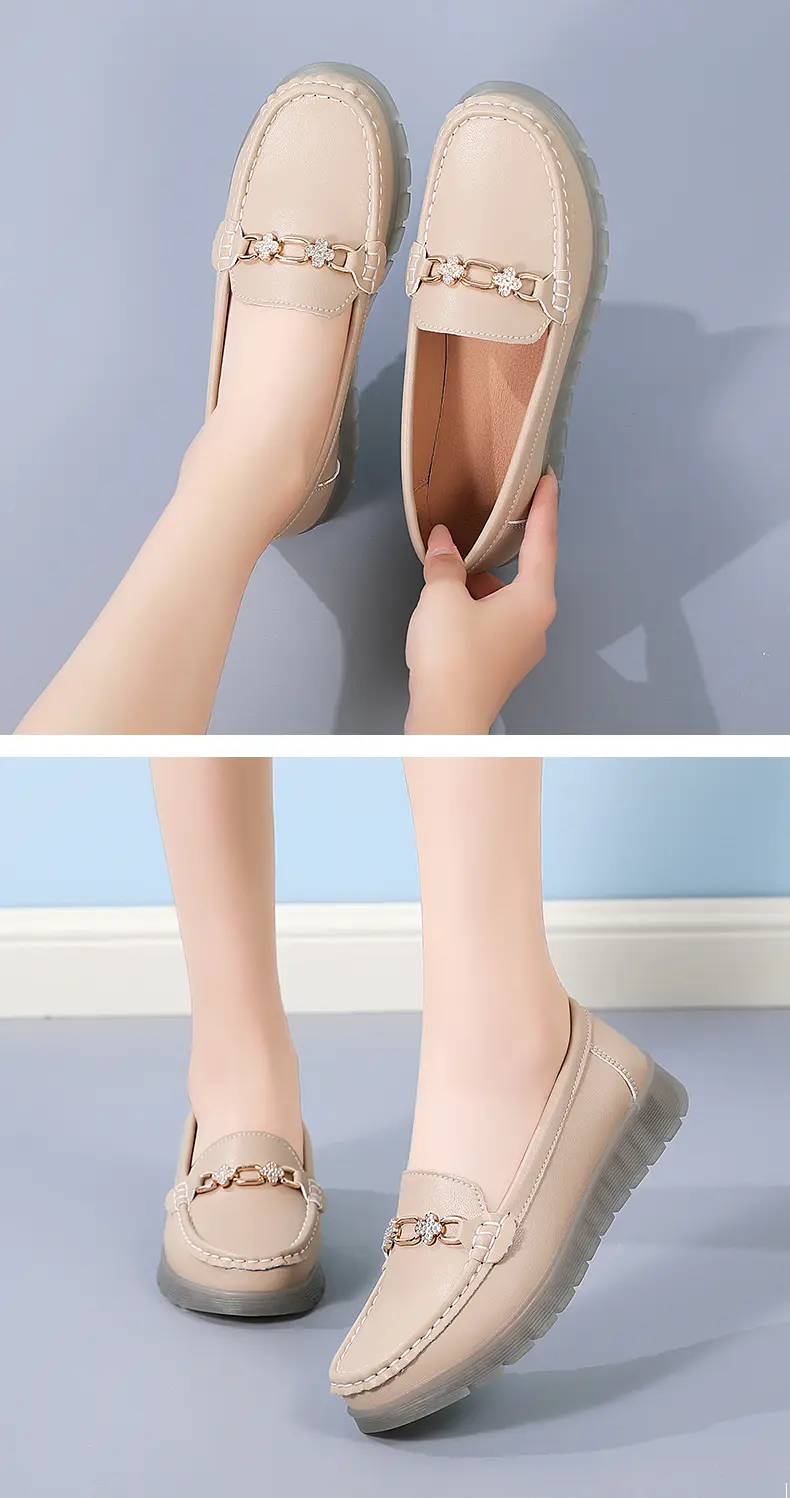 Scarpe casual donna comode con suola morbida antiscivolo basse_voghion.com