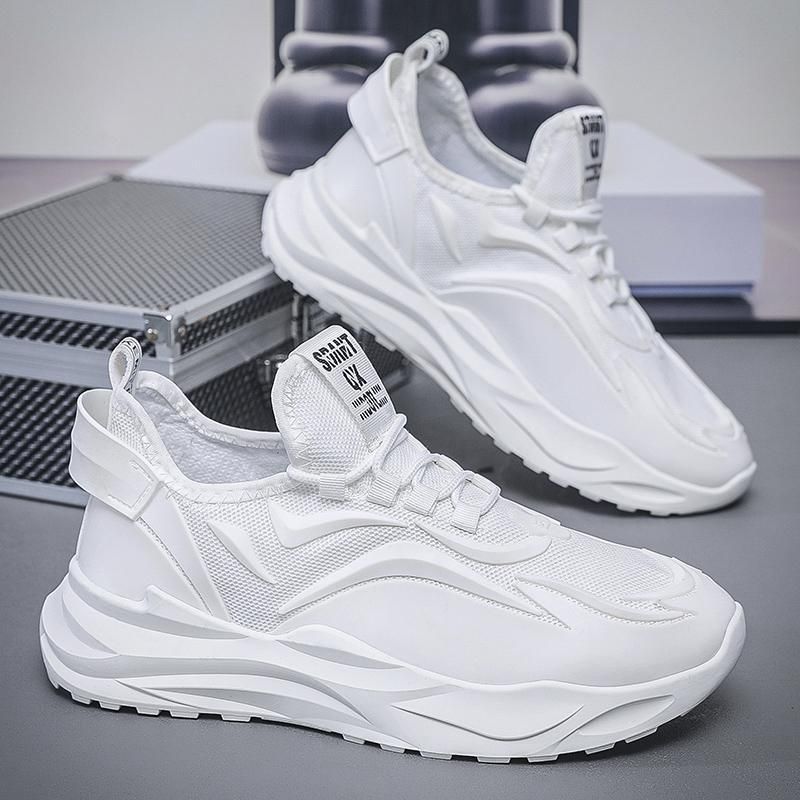 Trendy Men Sports Running Fashion Outdoor Summer Men's Mesh Breathable Sneakers Casual Comfortable Shoes_voghion.com