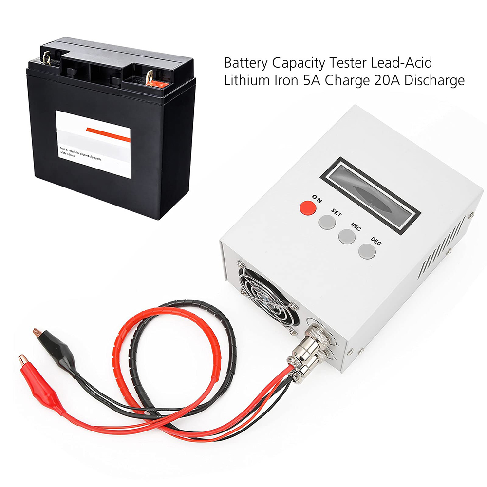 EBC-A20 Battery Tester 30V 20A 85W Lithium Lead-acid Batteries Capacity Test 5A Charge 20A Discharge Support PC Control Tool_voghion.com