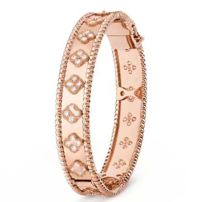Brățară clasică pentru femei, bijuterii de designer, cu diamante, brățări personalizate din aur, cadou pentru femei_voghion.com
