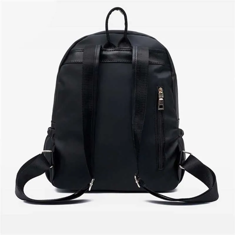 2024 Neie Waasserdichte Nylon Rucksack Fraen Multi-Pocket Reesrucksäck Frae Schoultasch Fir Teenager Meedercher Buch_voghion.com