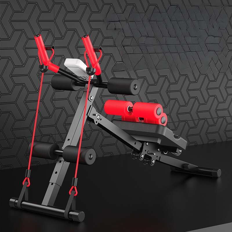 Fitnesa jauninājums! Muguras treniņš ar dēli guļus, atbalsts, kompresijas velmēšanas mašīna, viegla maza vidukļa veidošana_voghion.com