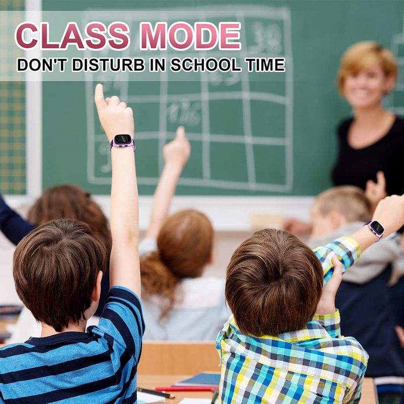 2024 Smart For Kid 4G Sim Card Video Call SOS GPS Location Student Watch for Children Boy Girl Smartwatch_voghion.com