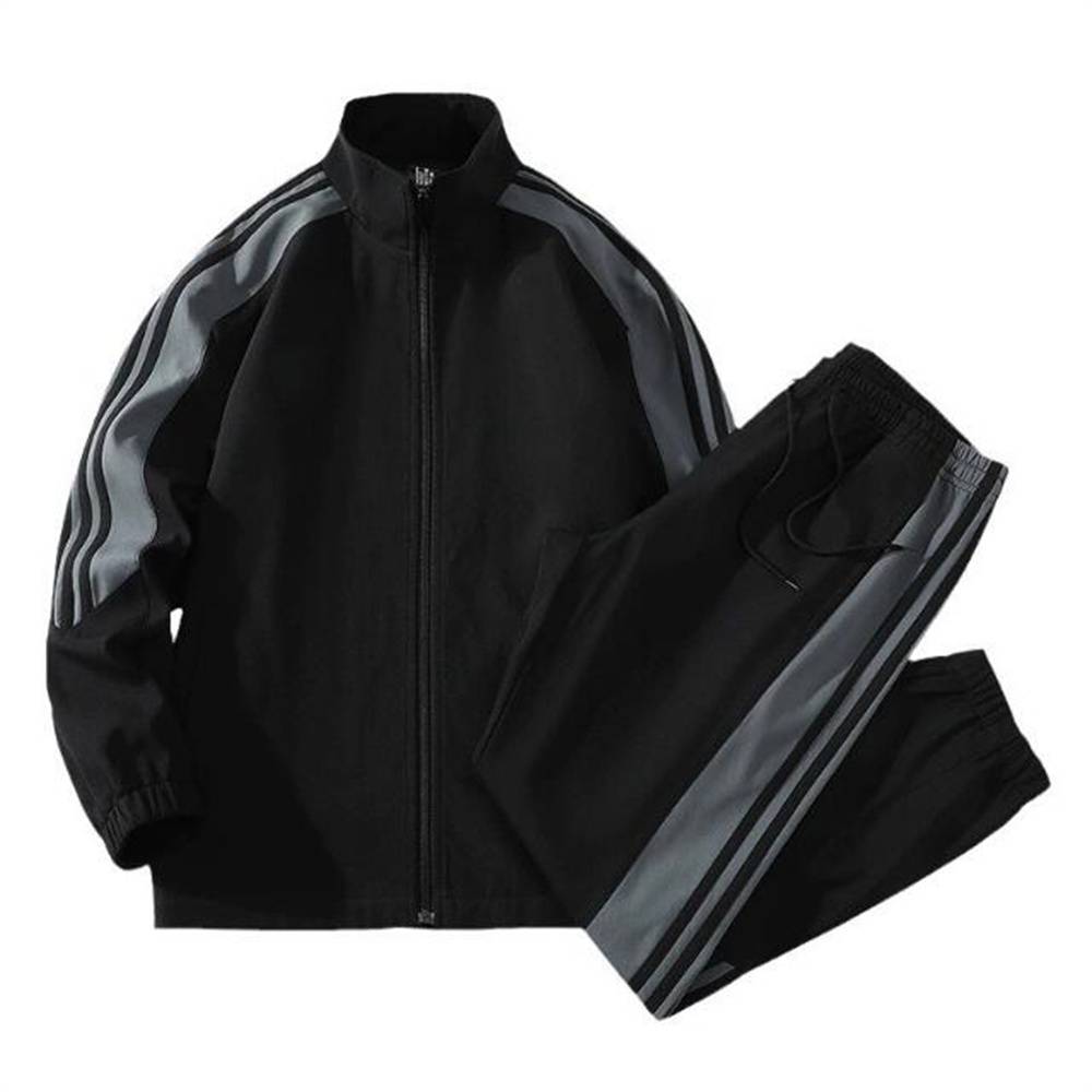 Autumn 2025 European-USA Style Fashion Tracksuits Men's Stand Collar Long Sleeve Zipper Sweatshirts + Sweatpants 2 Piece Casual Sport Sets M-4XL