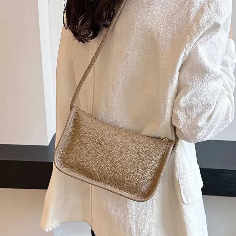 100 % echtes Rindsleder aus echtem Leder Sac Mode Frauen Umhängetaschen für Damen Neue Schultertasche mit hoher Kapazität Handtasche_voghion.com