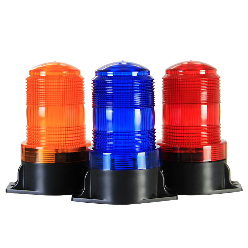 12 24V 48v 60 80v Daach 30 LED hell Stroboskopluucht Noutfall Warnblëtzluucht fir Gabelstapler Amber Blo Rout_voghion.com
