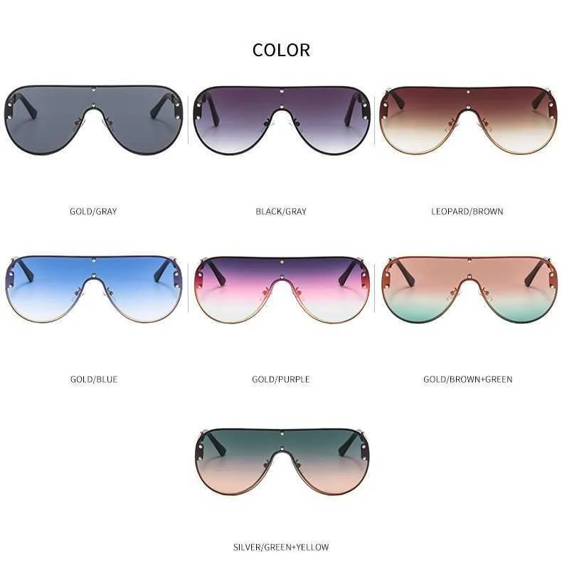 Lunettes de soleil sans bordure à verres intégrés pour hommes et femmes de la marque Versage_voghion.com