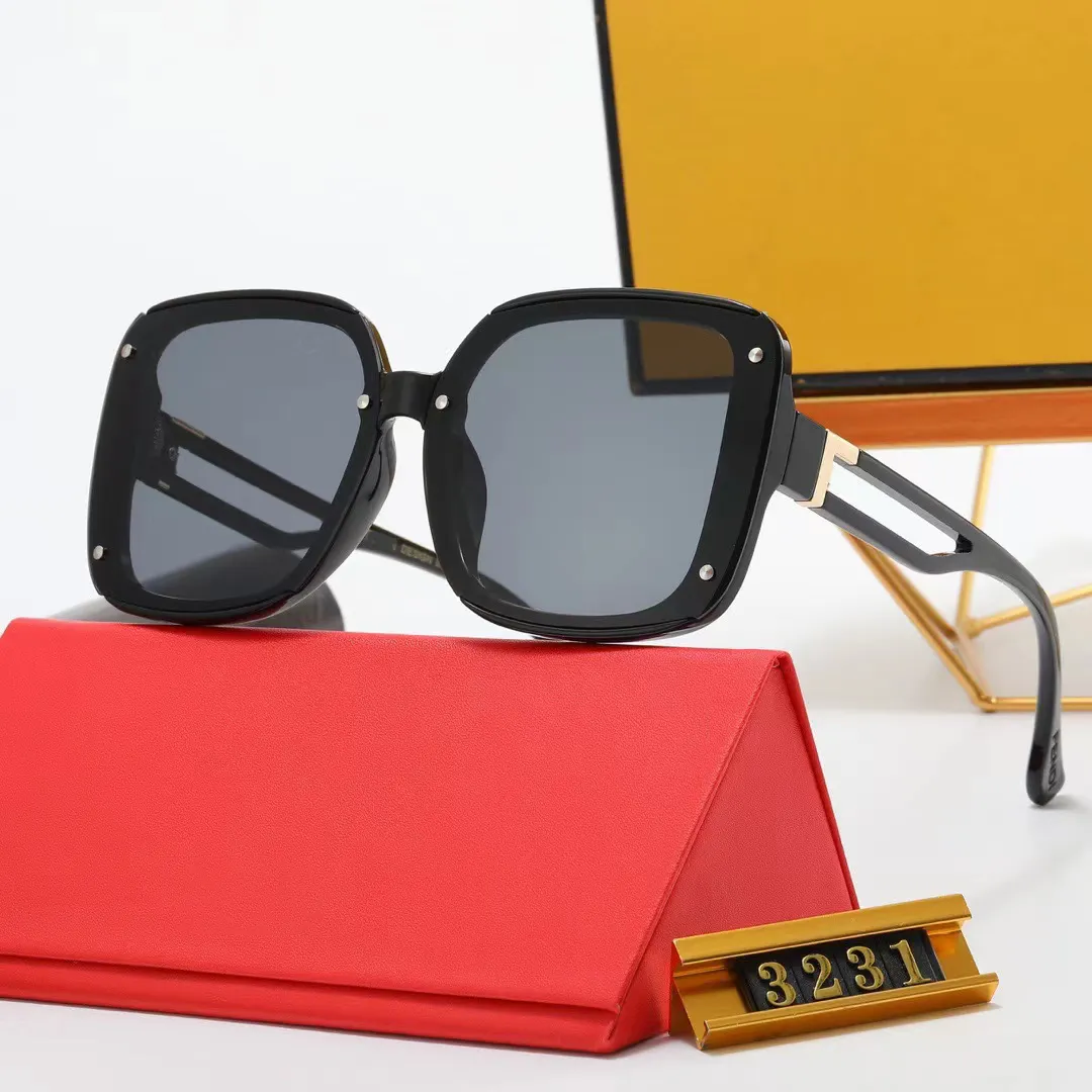 oversized Ff glasses women Mirror leg metal F letter hollow design european style Beach holiday Fashion UV400 sunglasses_voghion.com