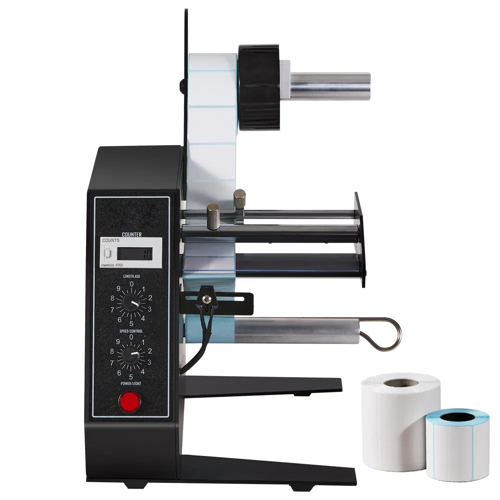 Automatischer Etikettenspender, 15–125 mm Breite, 3–150 mm Länge, einstellbare Geschwindigkeit, Zählgeschwindigkeit bis zu 999999_voghion.com