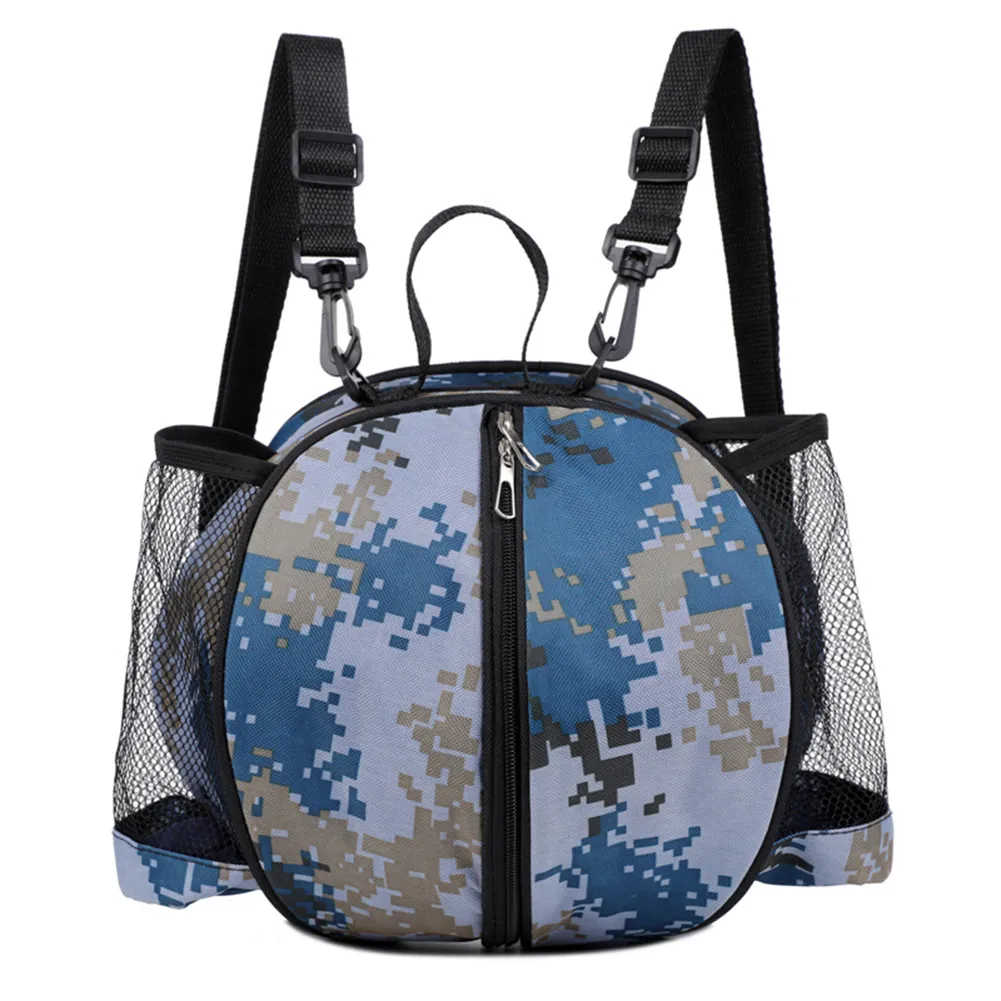 Outdoor Sports Shoulder Soccer Bags Training Equipment Storage Mesh Side Two-way Open Ball Bag Volleyball Basketball_voghion.com