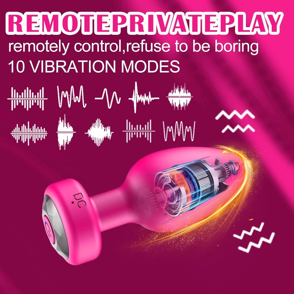 Appgesteuerter Vibrations-analdilatator Mit Fernbedienung_voghion.com