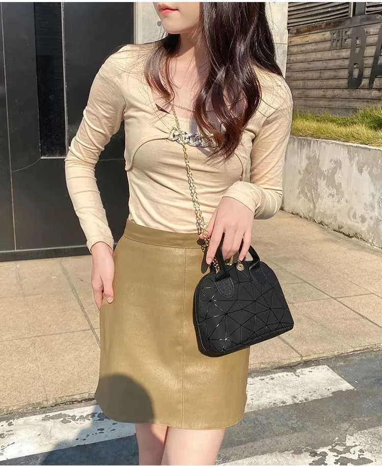 Mode Frauen Schulter Designer Shell Damen Handtasche große Kapazität Umhängetaschen Vintage PU Leder Totes_voghion.com