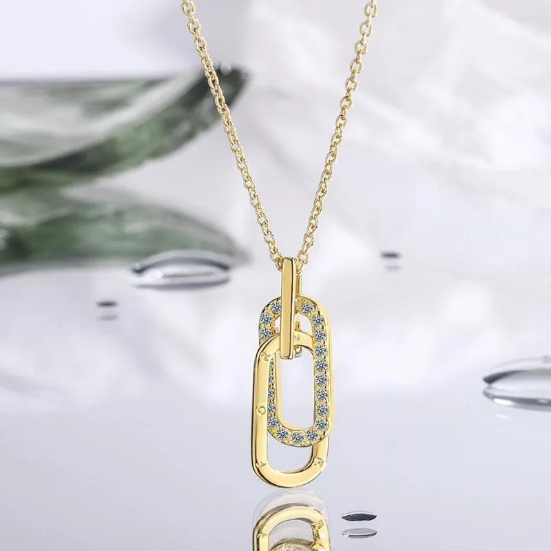 Hangerketting voor moeder en dochter met inlegwerk_voghion.com