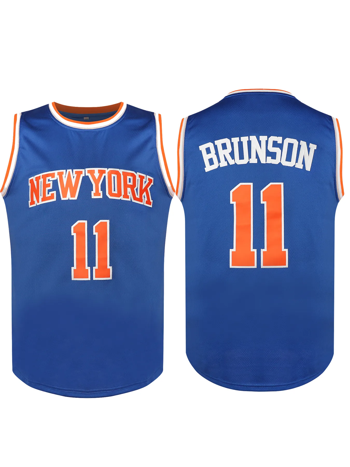 Mens 33 EWING 11 BRUNSON Embroidered Basketball Jersey IN STOCK FAST SHIPPING Size S-XXXL_voghion.com