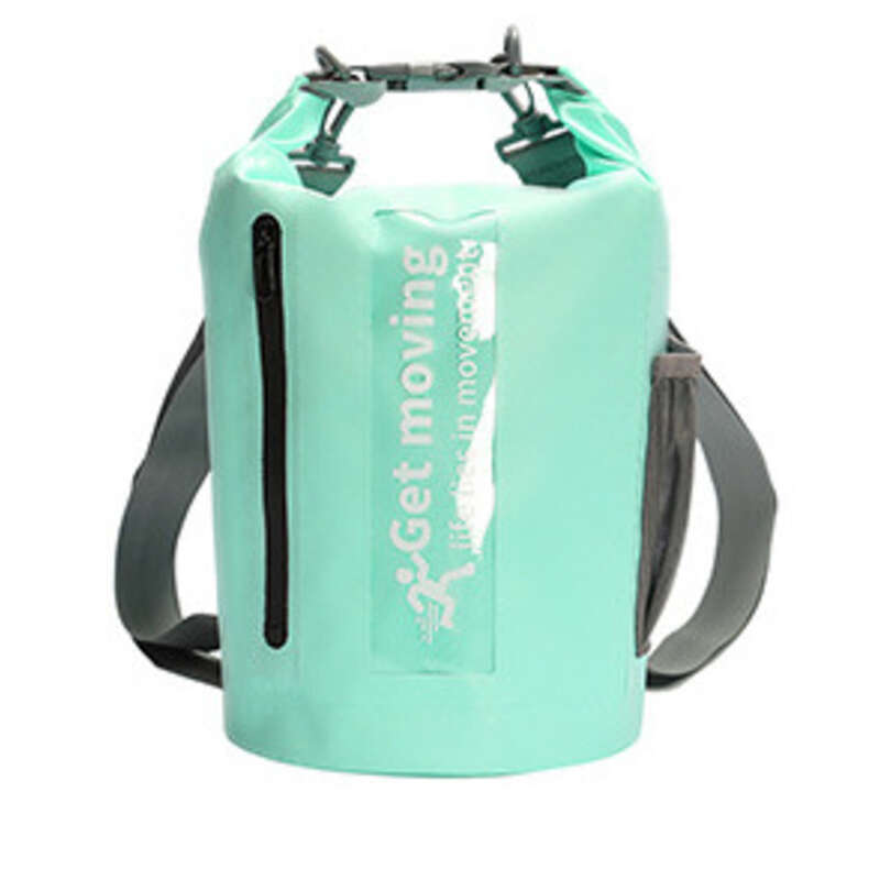 Carbon Fiber Hand-held Bucket Waterproof Beach Drifting Swimming Bag, Outdoor Backpack_voghion.com