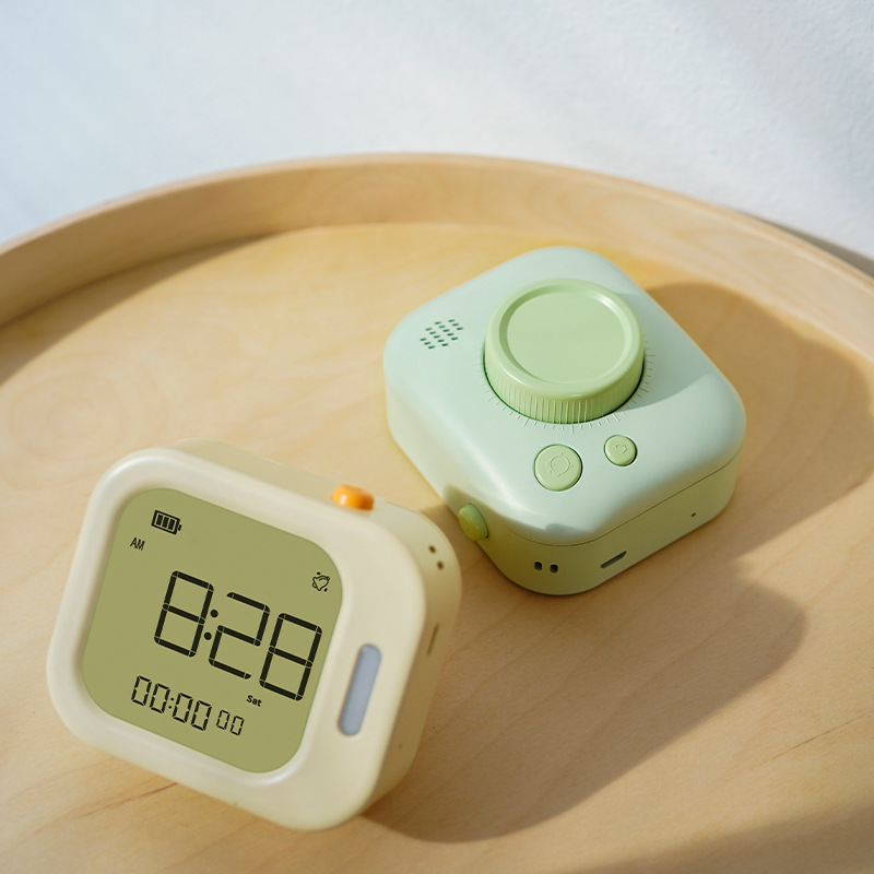 Gyermek digitális ébresztőóra, éjszakai fény, LCD képernyő, szemvédő ébresztőóra, szép ébresztő időzítő a gyermekek alvásától_voghion.com